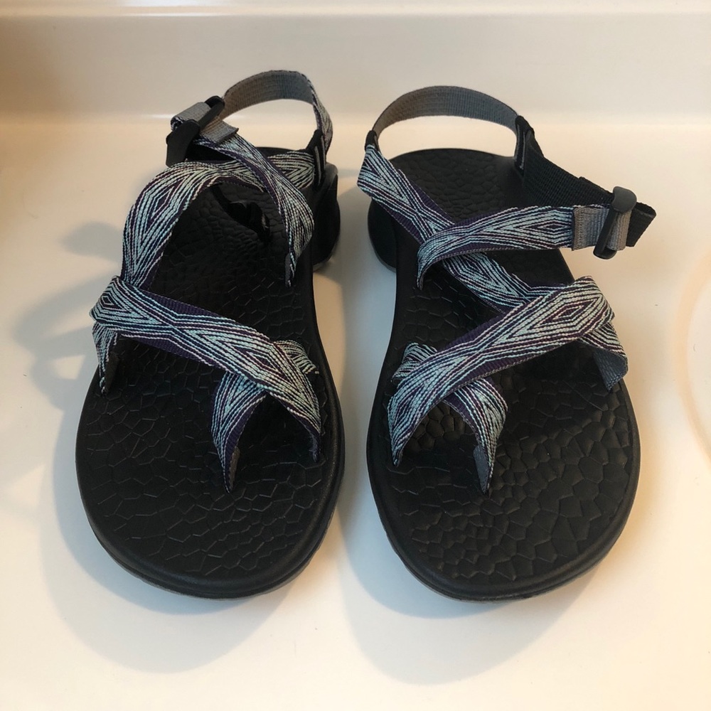 Purple/Teal Chacos!
